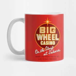 Vintage Big Wheel Casino Las Vegas Mug